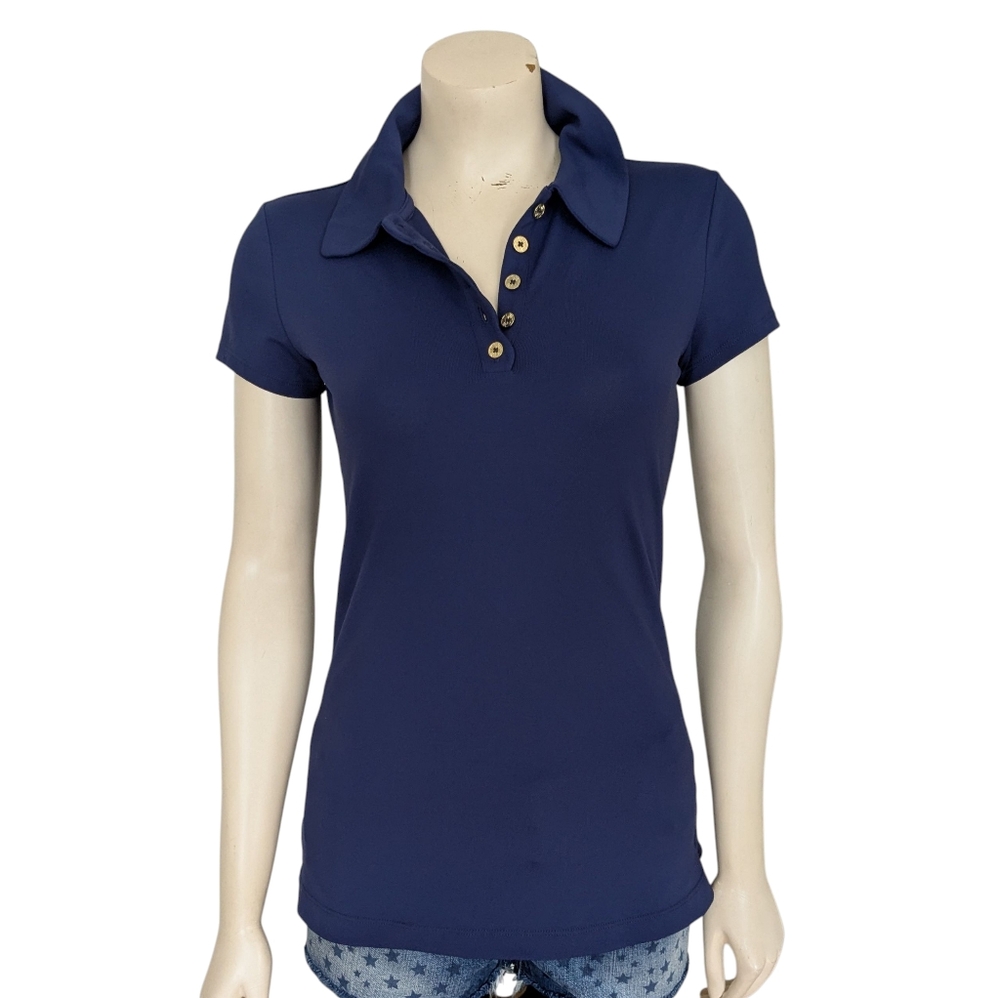 Lilly Pulitzer Frida Luxletic Polo Size XS